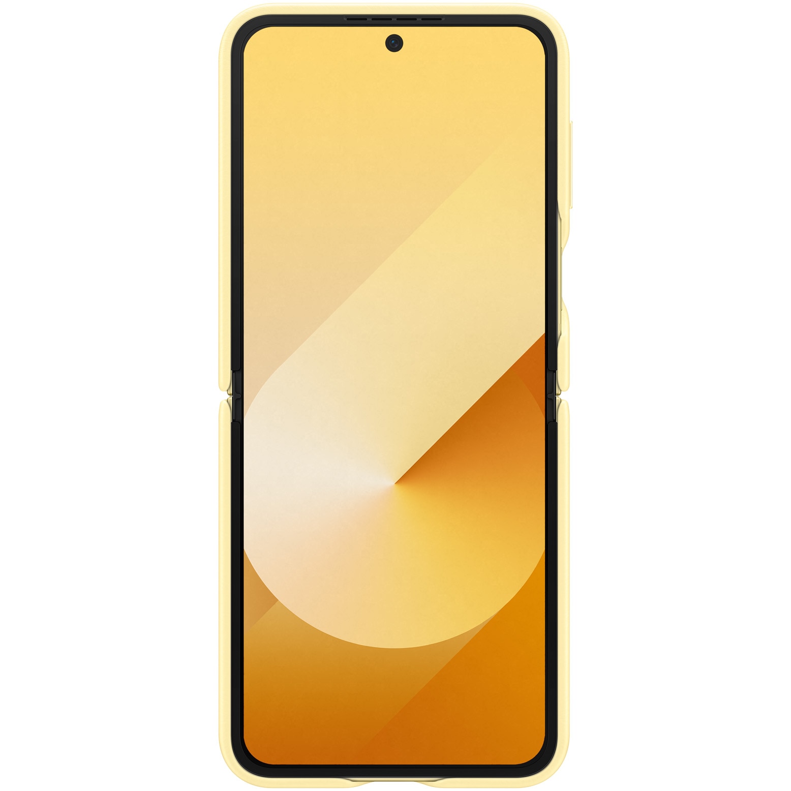 Husa de protectie Samsung Kindsuit (Leather) Case pentru Galaxy Flip6/Flip7 FE, Yellow