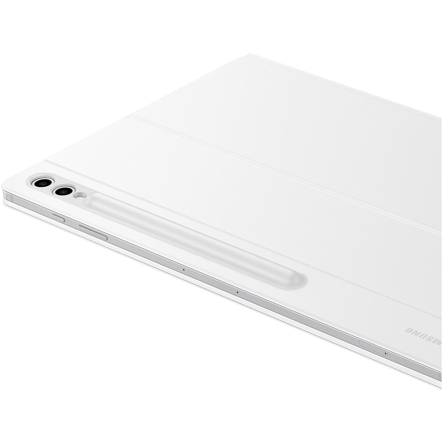 Husa de protectie Samsung Book Cover Keyboard pentru Galaxy Tab S10 Ultra/S9 Ultra, White