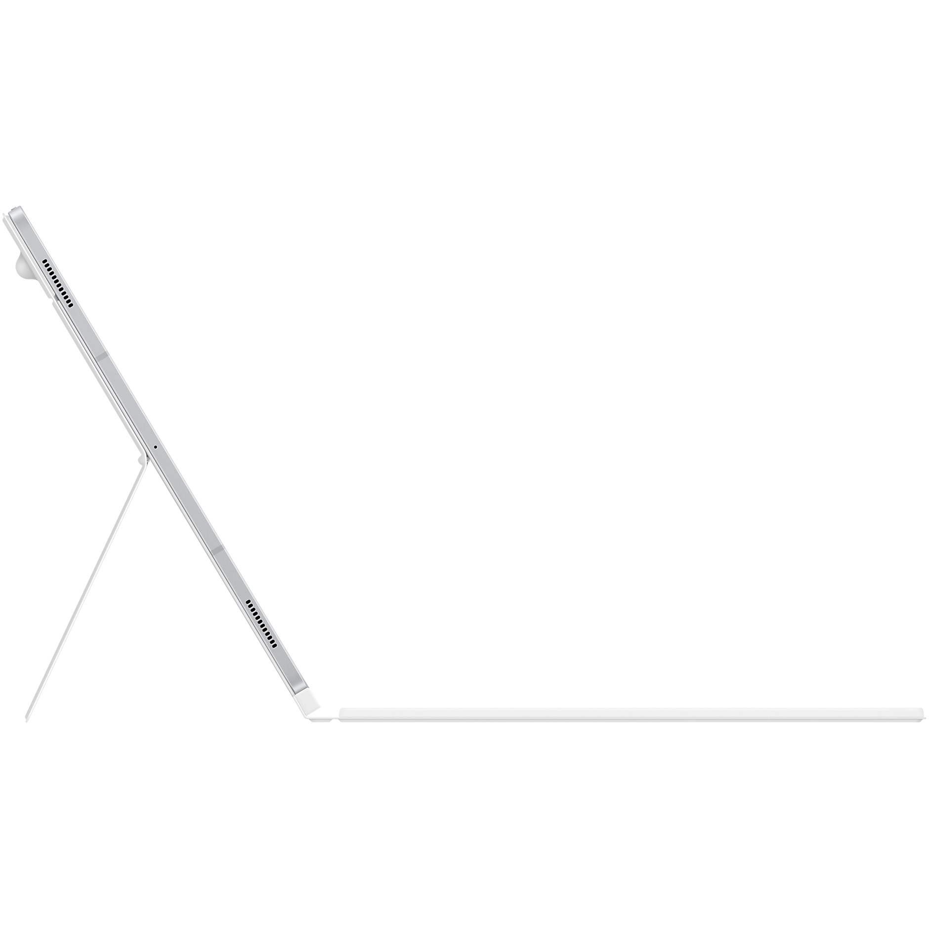 Husa de protectie Samsung Book Cover Keyboard pentru Galaxy Tab S10 Ultra/S9 Ultra, White
