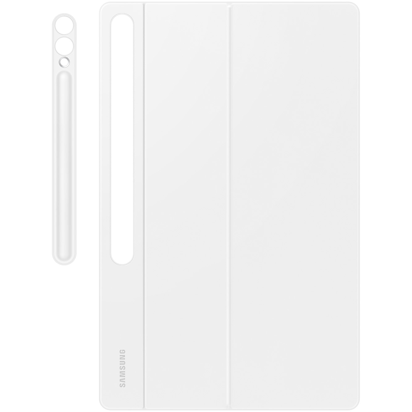 Husa de protectie Samsung Book Cover Keyboard pentru Galaxy Tab S10 Ultra/S9 Ultra, White