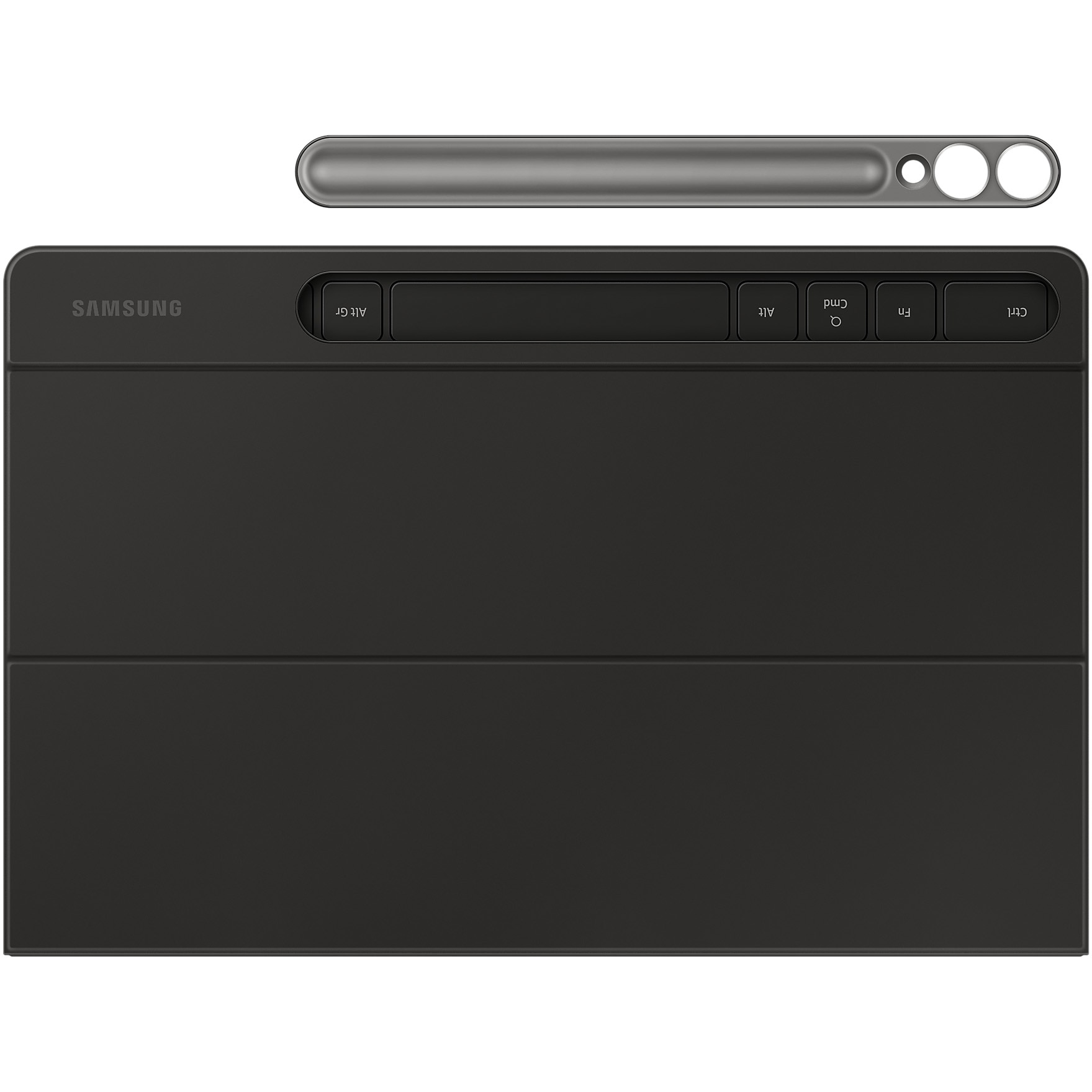 Husa de protectie Samsung Book Cover Keyboard Slim pentru Galaxy Tab S10+/S9+, Black