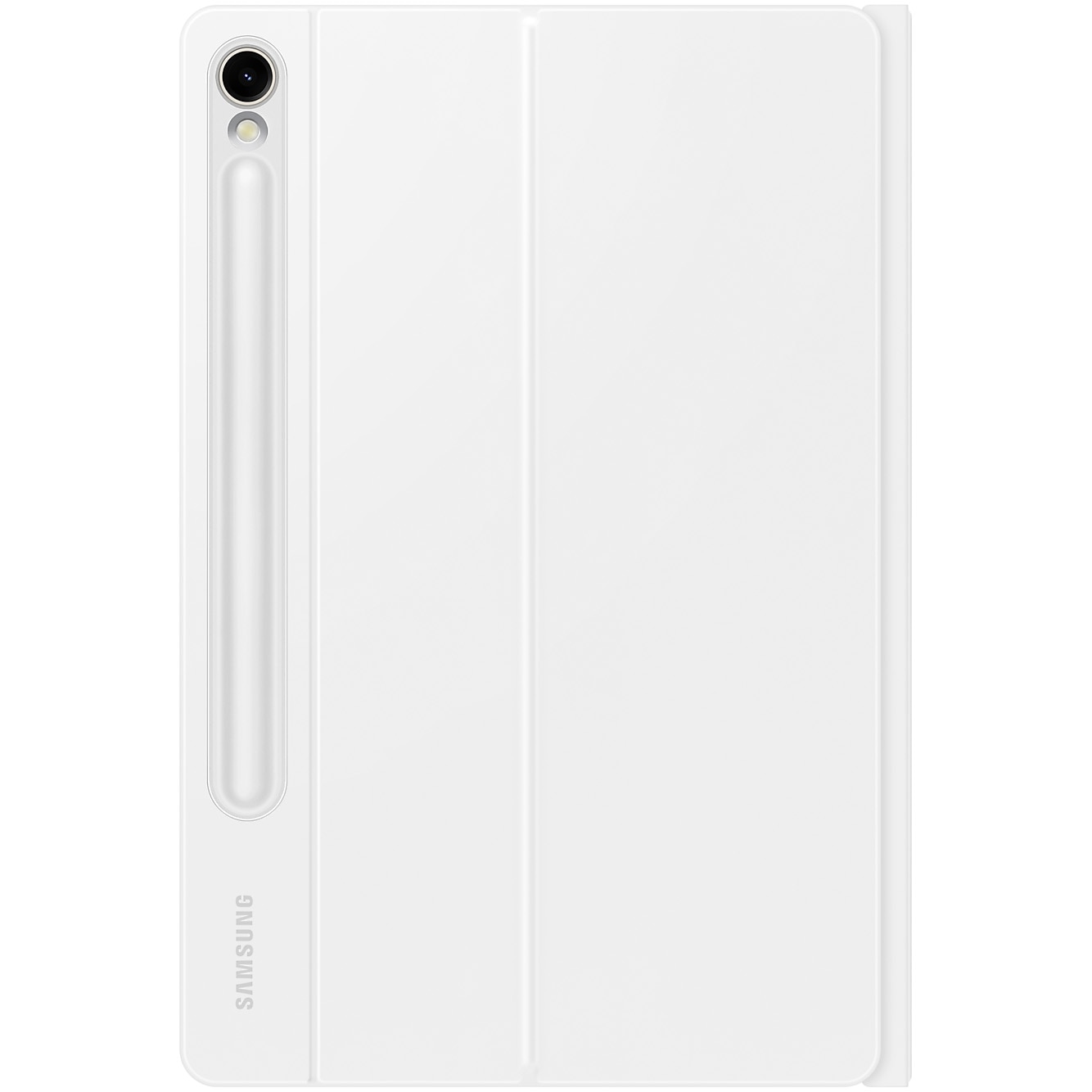 Husa de protectie Samsung Book Cover Keyboard pentru Galaxy Tab S9/S9 FE, White