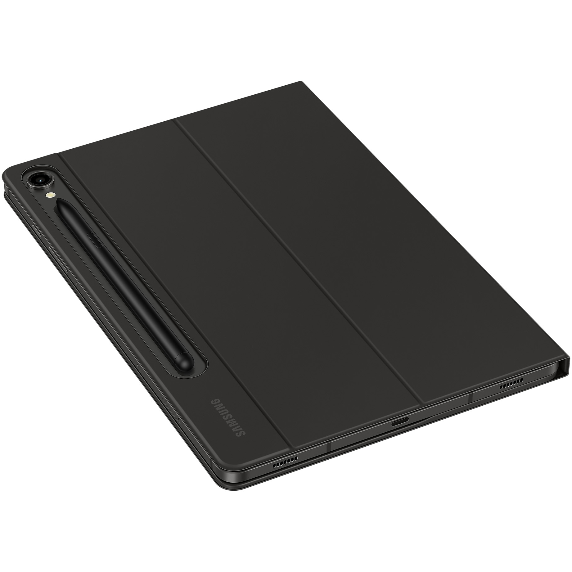 Husa de protectie Samsung Book Cover Keyboard pentru Galaxy Tab S9/S9 FE Slim, Black