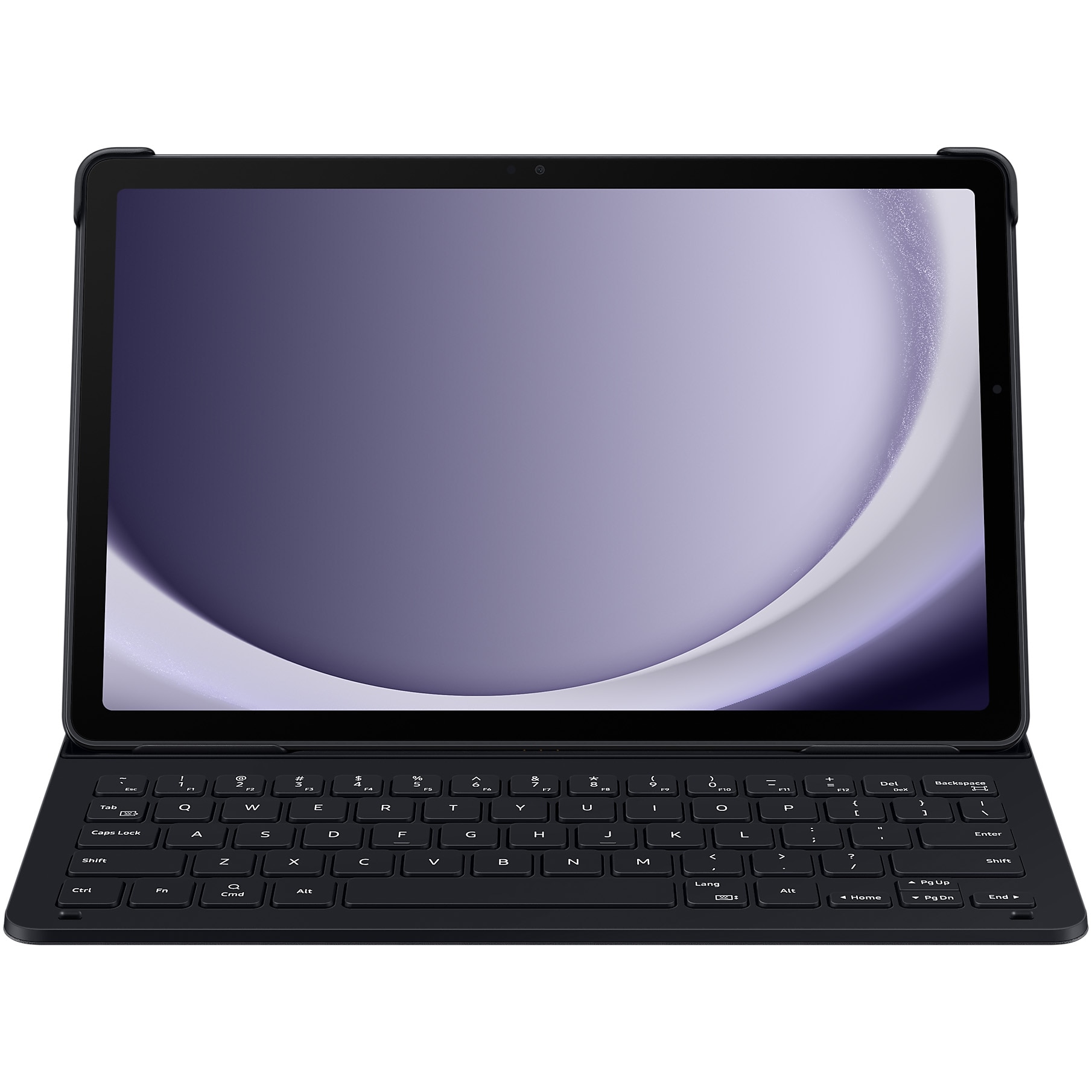 Husa de protectie Samsung Cover Keyboard Slim pentru Galaxy Tab A9+, Black