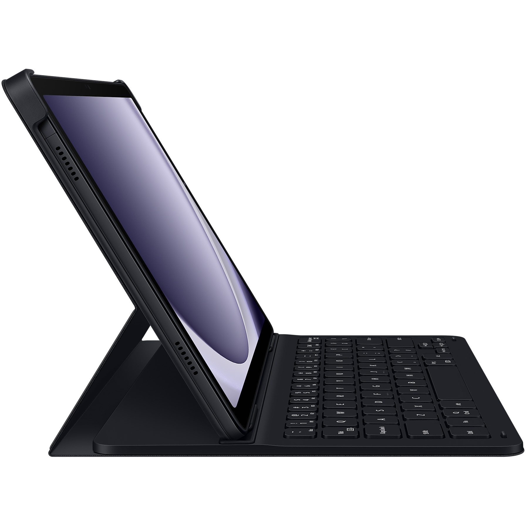 Husa de protectie Samsung Cover Keyboard Slim pentru Galaxy Tab A9+, Black