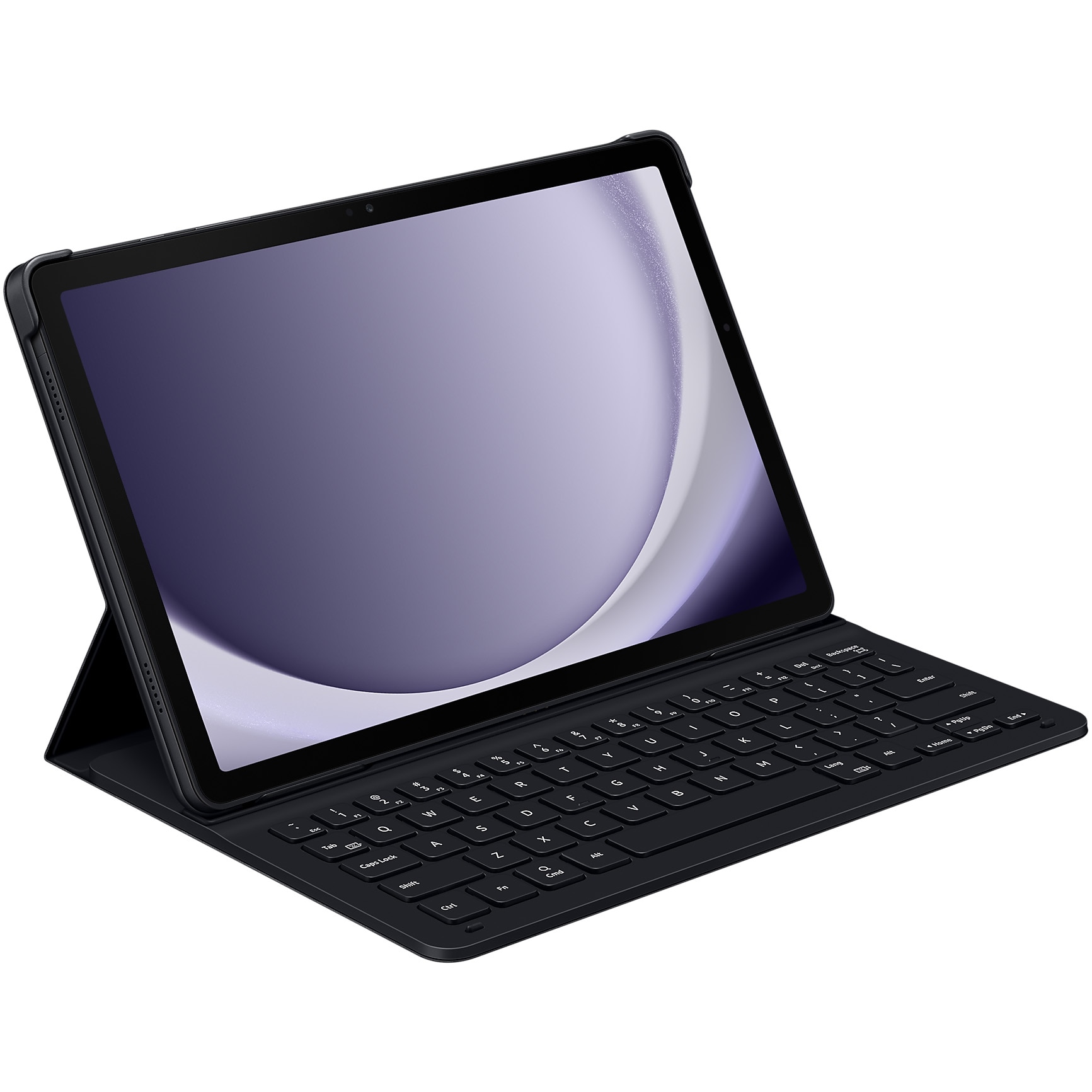 Husa de protectie Samsung Cover Keyboard Slim pentru Galaxy Tab A9+, Black