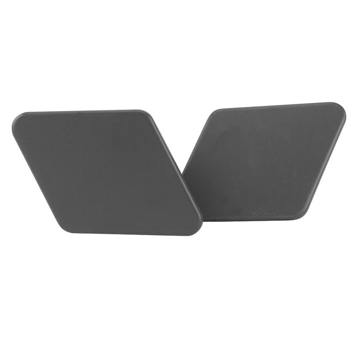 Fényszórómosó sapkák első lökhárítóhoz, szett, 3-as sorozat E90, 2005-2009, matt fekete