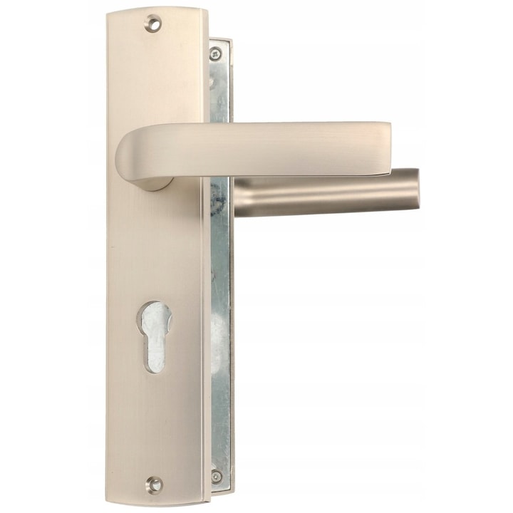 Set manere usa Kotarbau, ergonomic, satina mat, 90x130x235mm, pentru interior/exterior