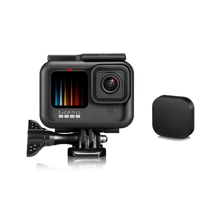 Защитна рамка (система за задържане) за GoPro Hero 9 Hero 10 Hero 11 Hero 12 Case заедно със защитен капак на обектива