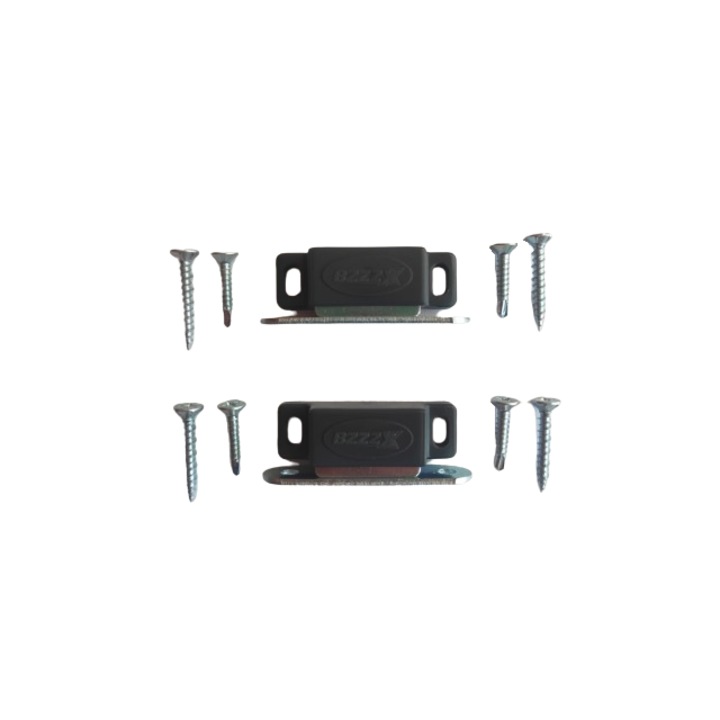 Set 2 magneti gri antracit pentru plasa insecte si usi mobilier