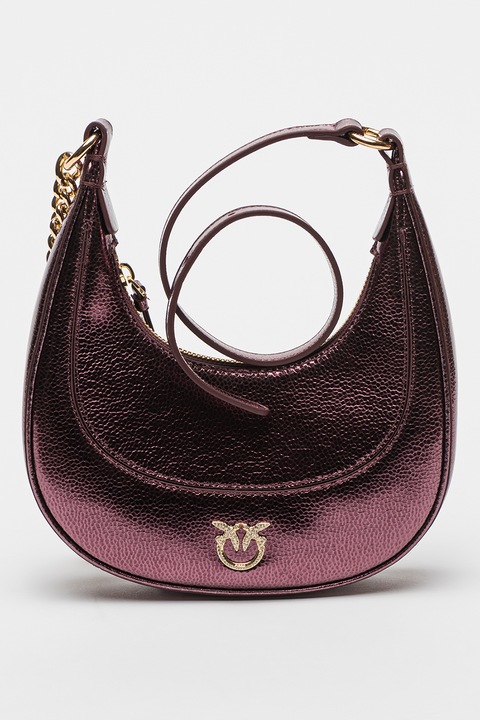 Pinko, Brioche bőr válltáska, Lila