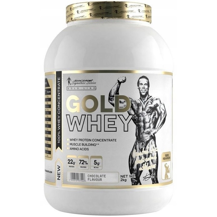 Proteina, KEVIN LEVRONE, 2kg, gust de capsuni