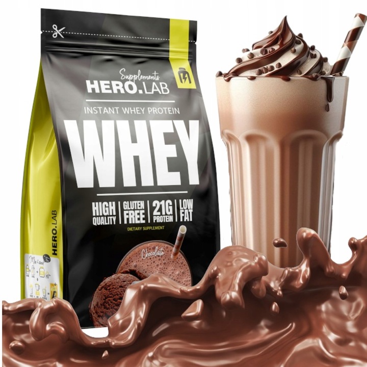 Fehérjepor, HIRO.LAB, Csokoládé, 750g