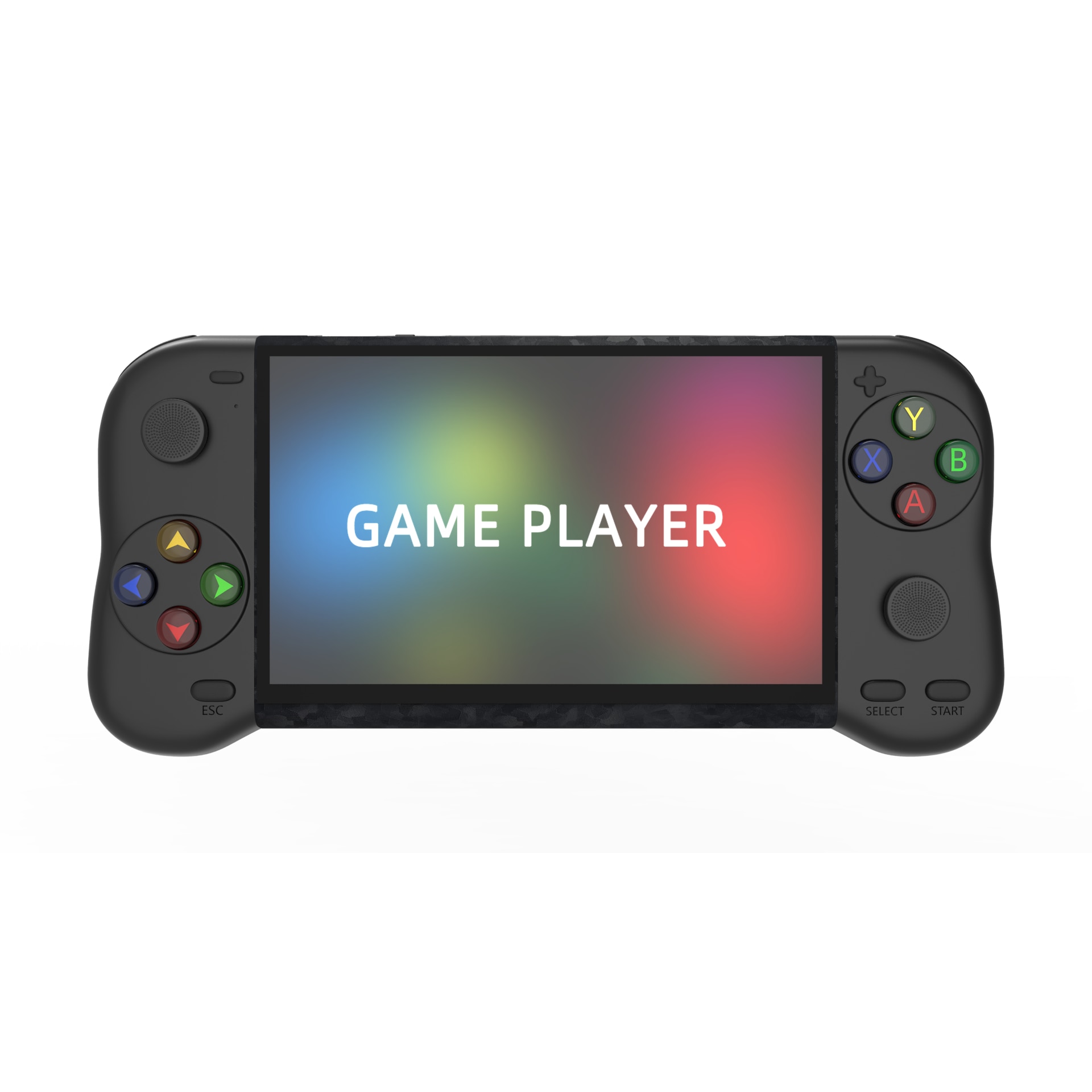 Joc portabil STELS, tehnologie inteligenta, ecran color de 5,1 inchi, HDMI, 10.000 de jocuri, negru
