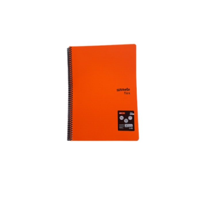 Водоустойчива тетрадка, MYNOTE, А4, 120 Листа, Спирала, PP корица