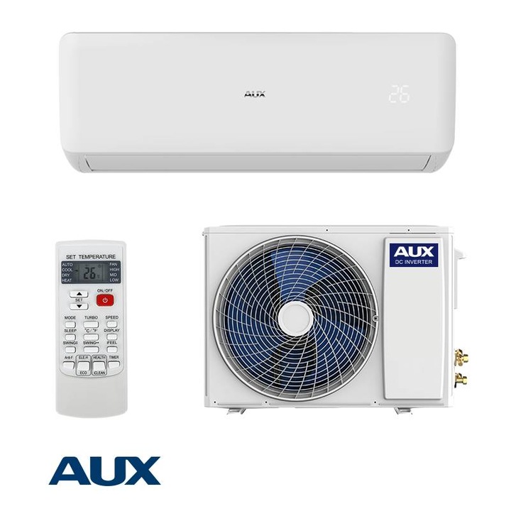 Aparat de aer conditionat Inverter AUX Freedom ECO ASW-H09B6B4/FAR3DI-C0, 9000 BTU, A++