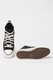 Converse, Tenisi mid-high de piele intoarsa cu insertie de blana sintetica, Alb/Negru