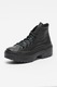 Converse, Кожени спортни обувки All Star Lugged Heel, Черен
