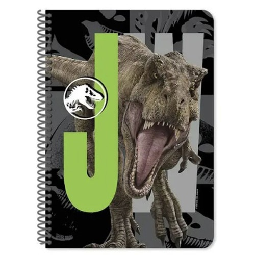 Caiet spira B5 Jurassic T-REX, 60 file, 17 x 25 cm