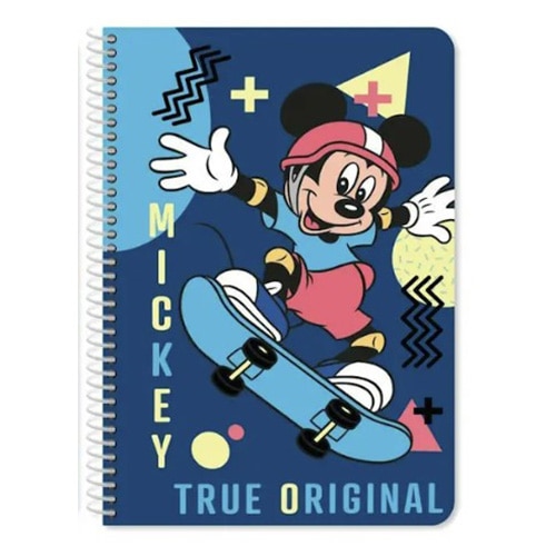 Caiet spira B5, Mickey Mouse, 60 file, 17 x 25 cm