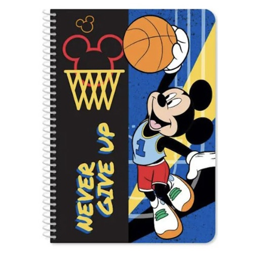 Caiet spira B5, Mickey, 60 file, 17 x 25 cm