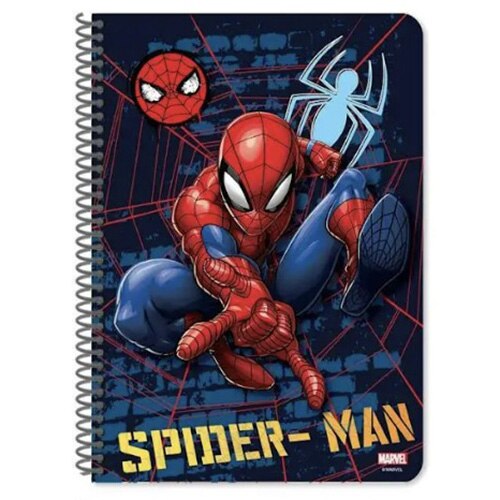 Caiet spira B5, Spider-Man, 60 file, 17 x 25 cm
