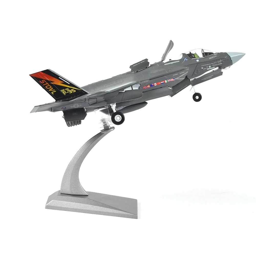 Macheta avion US Air Force F-35 Fighter Lightning, 21 cm, scara 1