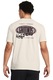 Under Armour, Tricou pentru fitness Grounds, Alb murdar, 2XL