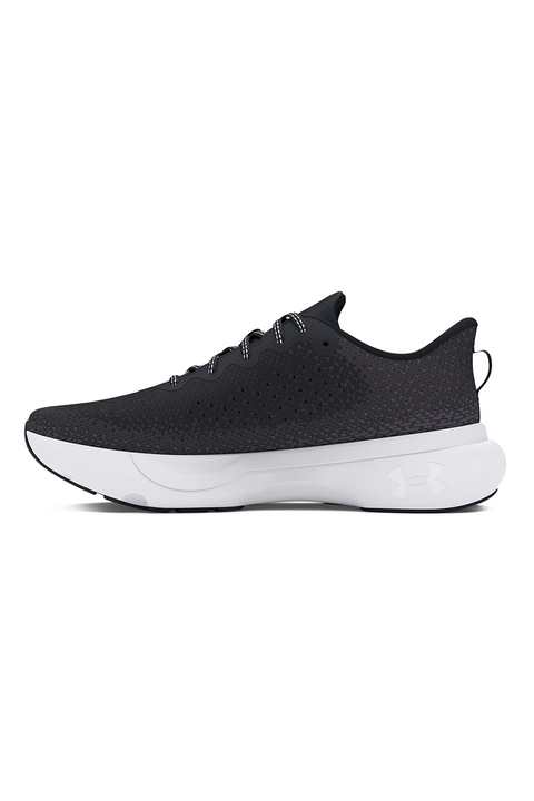 Under Armour, Pantofi Infinite din tricot pentru alergare Infinite, Negru stins, 11