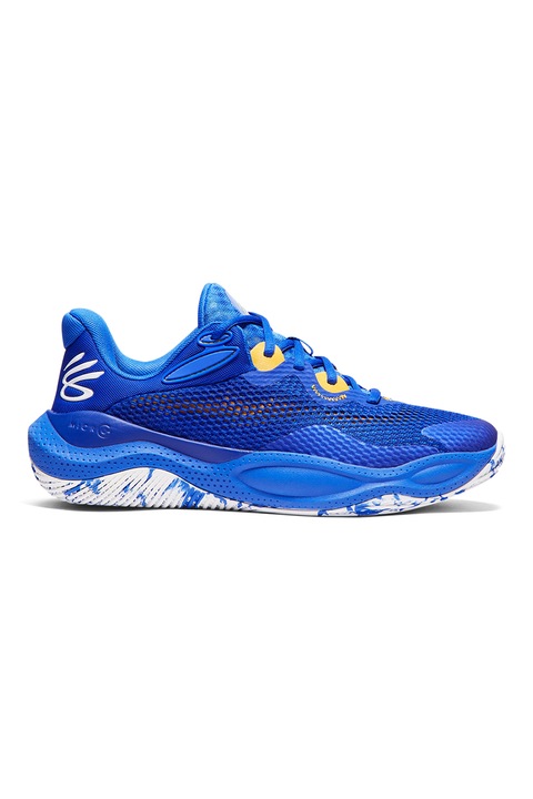 Under Armour, Pantofi pentru baschet Curry Splash 24, Albastru royal