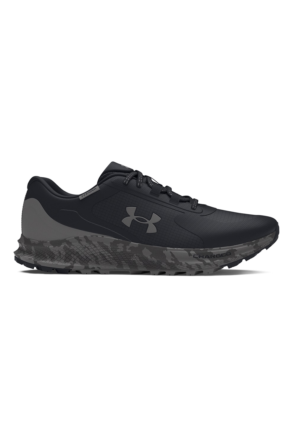 Under Armour, Pantofi Charged Bandit 3 pentru alergare pe teren accidentat, Negru, 8.5