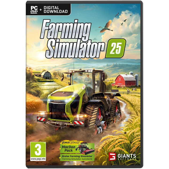Farming Simulator 25 PC játékszoftver