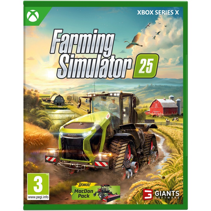 Игра Farming Simulator 25 за Xbox Series X