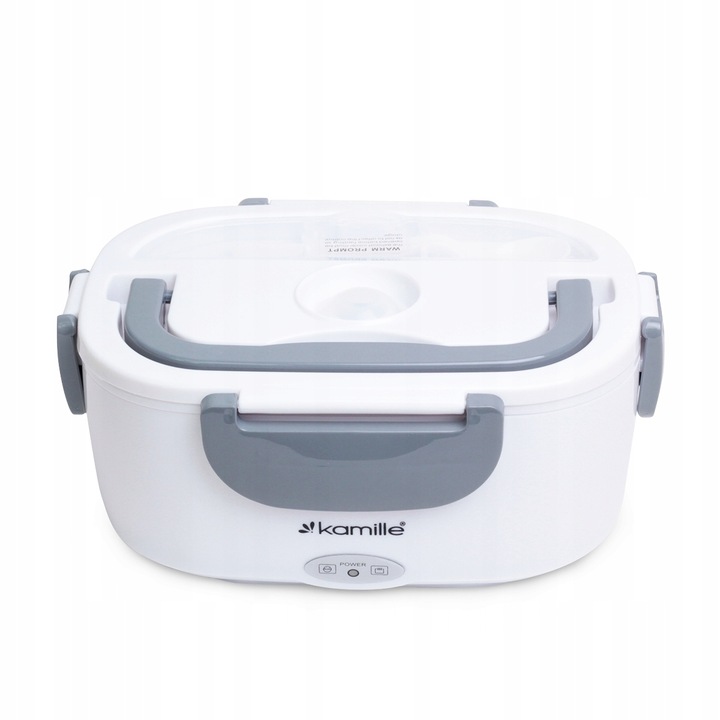 Elektromos élelmiszer doboz Kamille KM-2130A, 1L, rozsdamentes acél/műanyag, 23,5x17x10,5cm