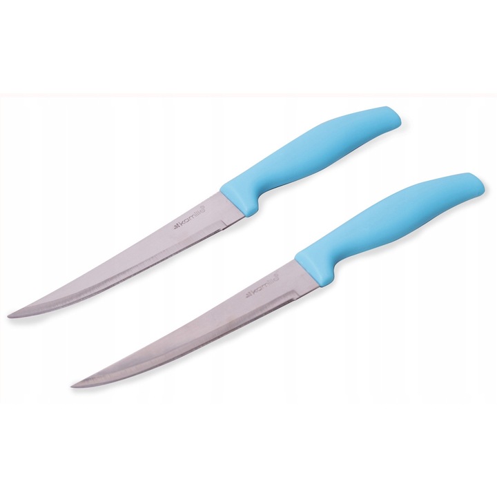 Set de 2 Cutite Kamille KM-5312, Multicolor, Ostrze 13.5cm