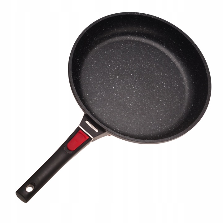 Tigaie, Kamille, Marmura / Aluminiu, 26 cm, Pentru toate tipurile de plite, Negru