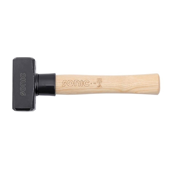 Ciocan cu maner de lemn, greutate 1000 g, lungime 260 mm