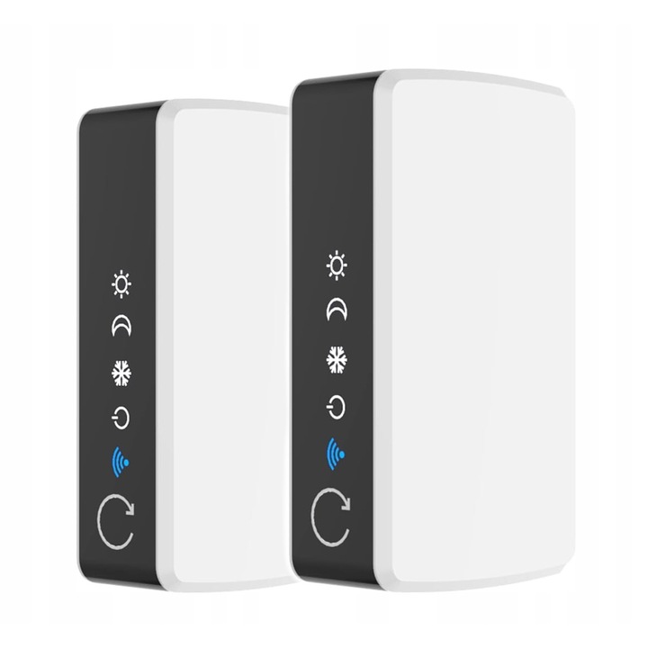 Set 2 x Controler temperatura portabil Konyks eCosy WiFi, compatibil Alexa/Google Home