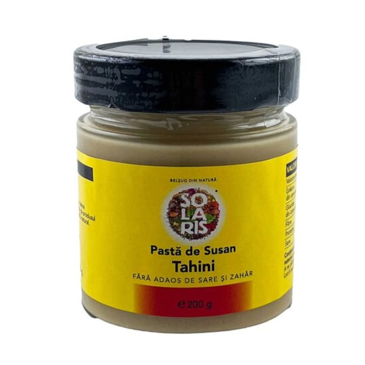 Tahini - pasta de susan 200g Solaris