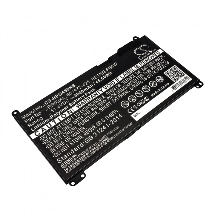 Baterie pentru laptop HP ProBook 430 G4, 440 G4, 450 G4 HSTNN-I74C 11,4V 4400mAh CAMERON SINO