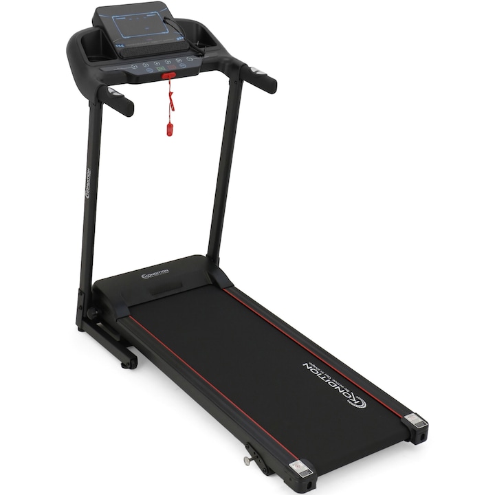 Бягаща пътека Kondition GB-TR5003, 2 к.с. мотор, Скорост 1-14 км/ч, Ръчен наклон, Максимално тегло на потребителя 100 кг
