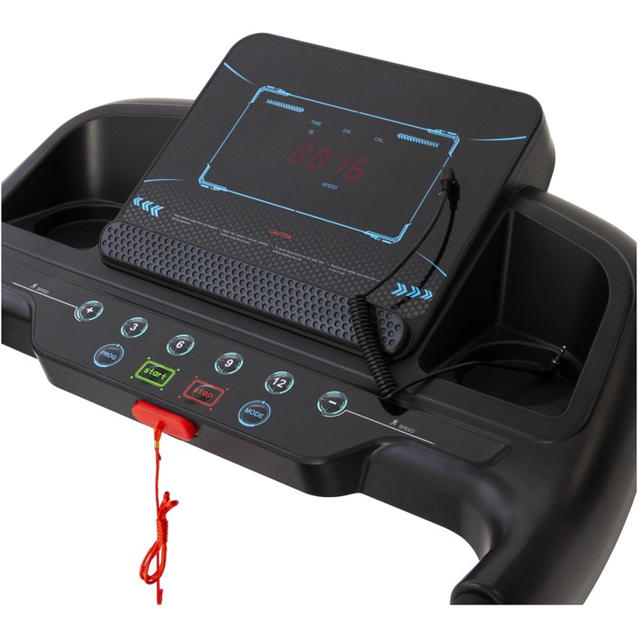 Banda alergare Kondition GB-TR5003, motor 2CP, viteza 1-14km/h, inclinare manuala, greutate maxima utilizator 100 kg