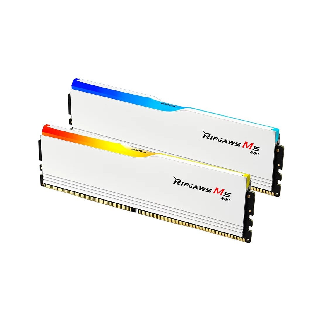 Memorie RAM G.Skill 32GB DDR5 6000MHz Kit (2x16GB) RGB Alb, CL36