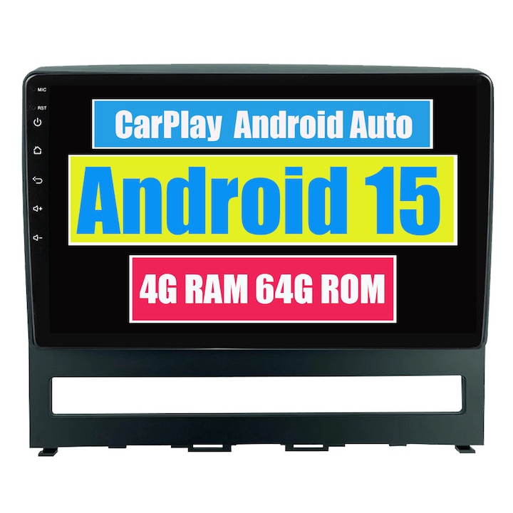 Navigatie GPS pentru Fiat Perla Albea Siena Palio 2004-2012 CarPlay Android Auto Stereo Radio Bluetooth 4GB RAM, 64GB ROM