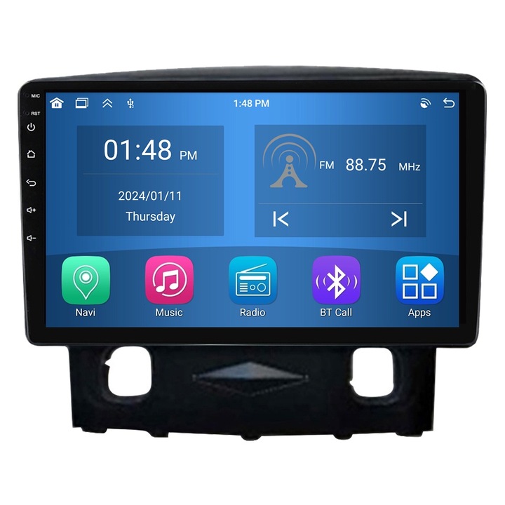 GPS навигация за Ford Kuga 2008 2009 2010 CarPlay Android Auto Stereo Radio Bluetooth 4GB RAM, 64GB ROM