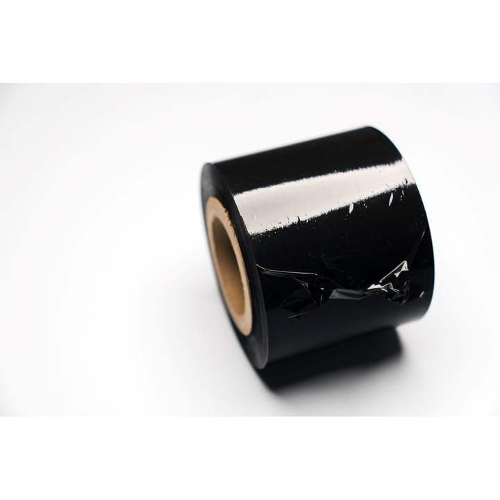 Стреч опалово фолио, автоматична мини ролка 23 my, 1,5 кг/бруто ролка, туба 400 гр., ширина 125 мм, дължина 417 м, Черно