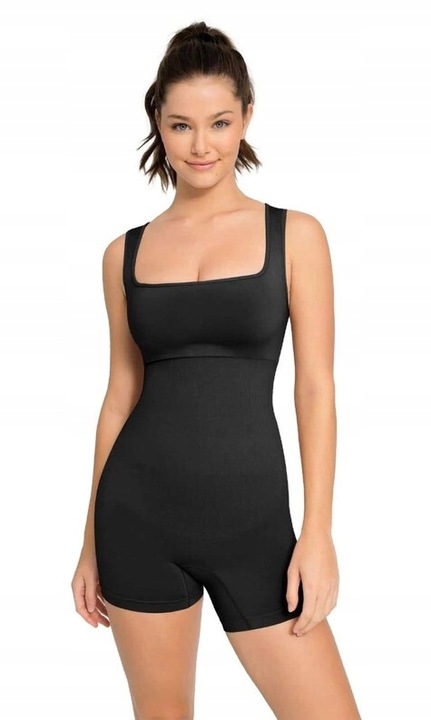 Body shaper, Heyshape, Polyamide, Black, Черен