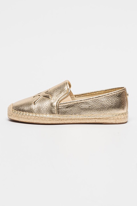 Michael Kors, Hastings műbőr espadrilles, Aranyszín