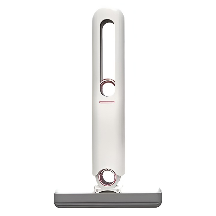 Mop de Mana, Mini-Portabil, cu Sistem de Stoarcere, Burete Absorbant, Multisuprafete si Geamuri, 29.5 x 15.5 cm, Alb, Neo™