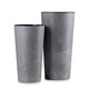 Set 2 Ghivece, Howhomely, Estetica, Calitate Inalta A Manoperei, Usor De Curatat, Inaltime 57 cm, Diametru 30 cm, Gri